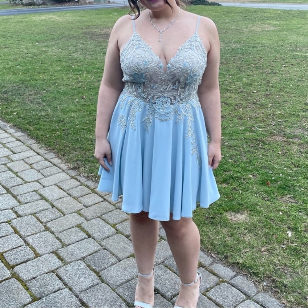 Gorgeous short “special occasion” dress.